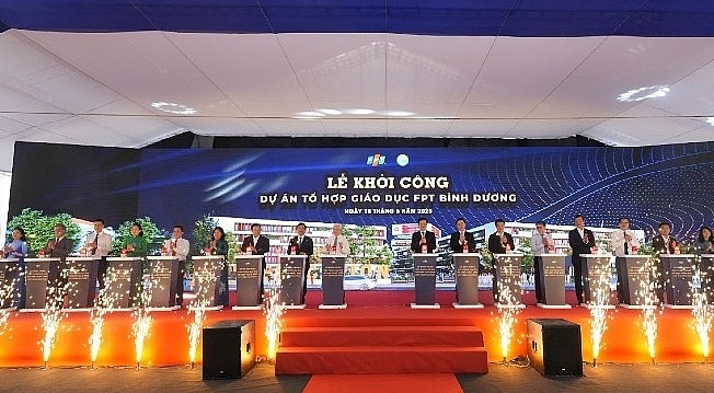 FPT khởi công tổ hợp giáo dục 84.000m2 tại tỉnh giàu nhất Việt Nam