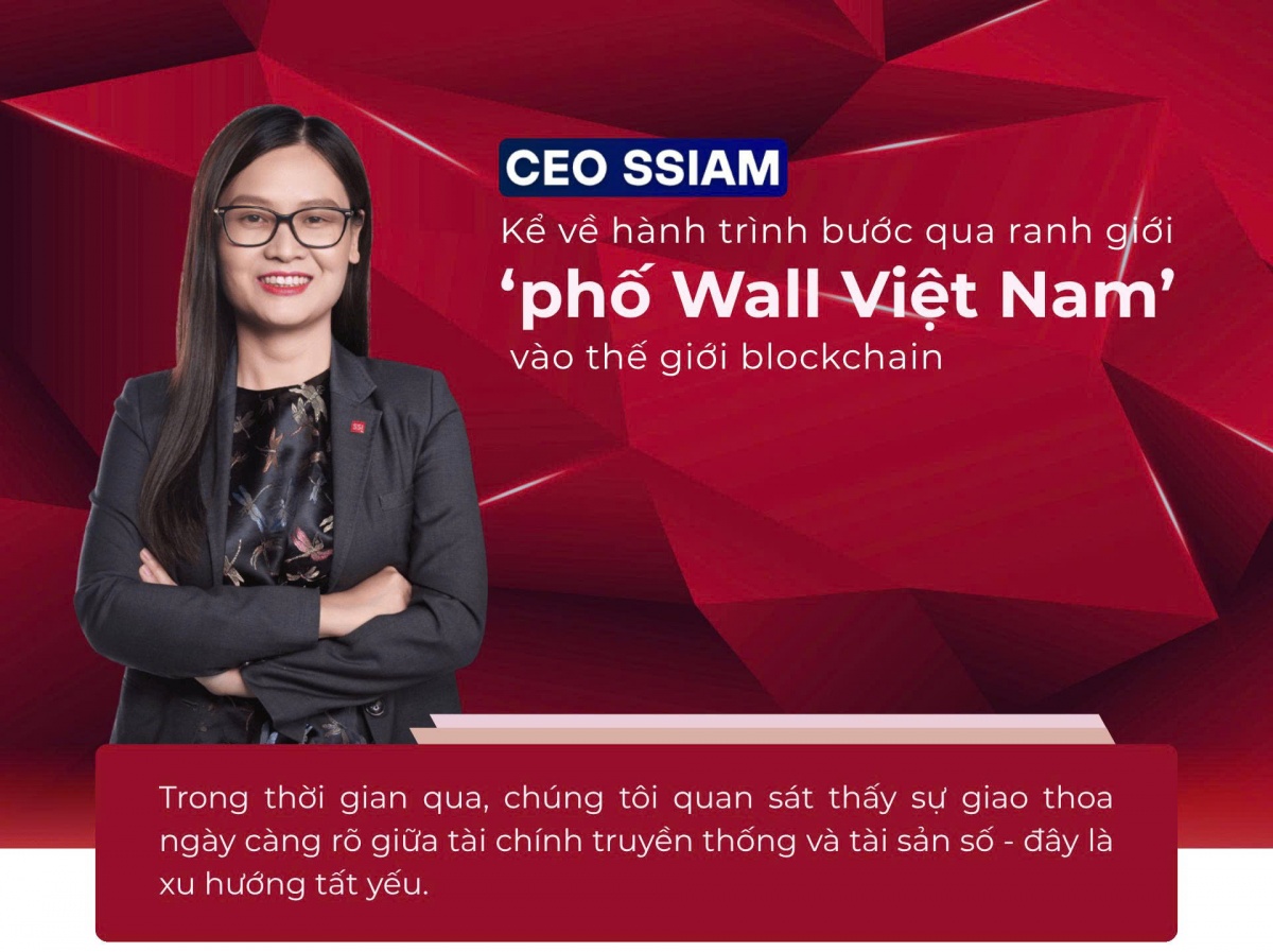 CEO SSIAM kể về hành trình bước qua ranh giới 'phố Wall Việt Nam' vào thế giới blockchain