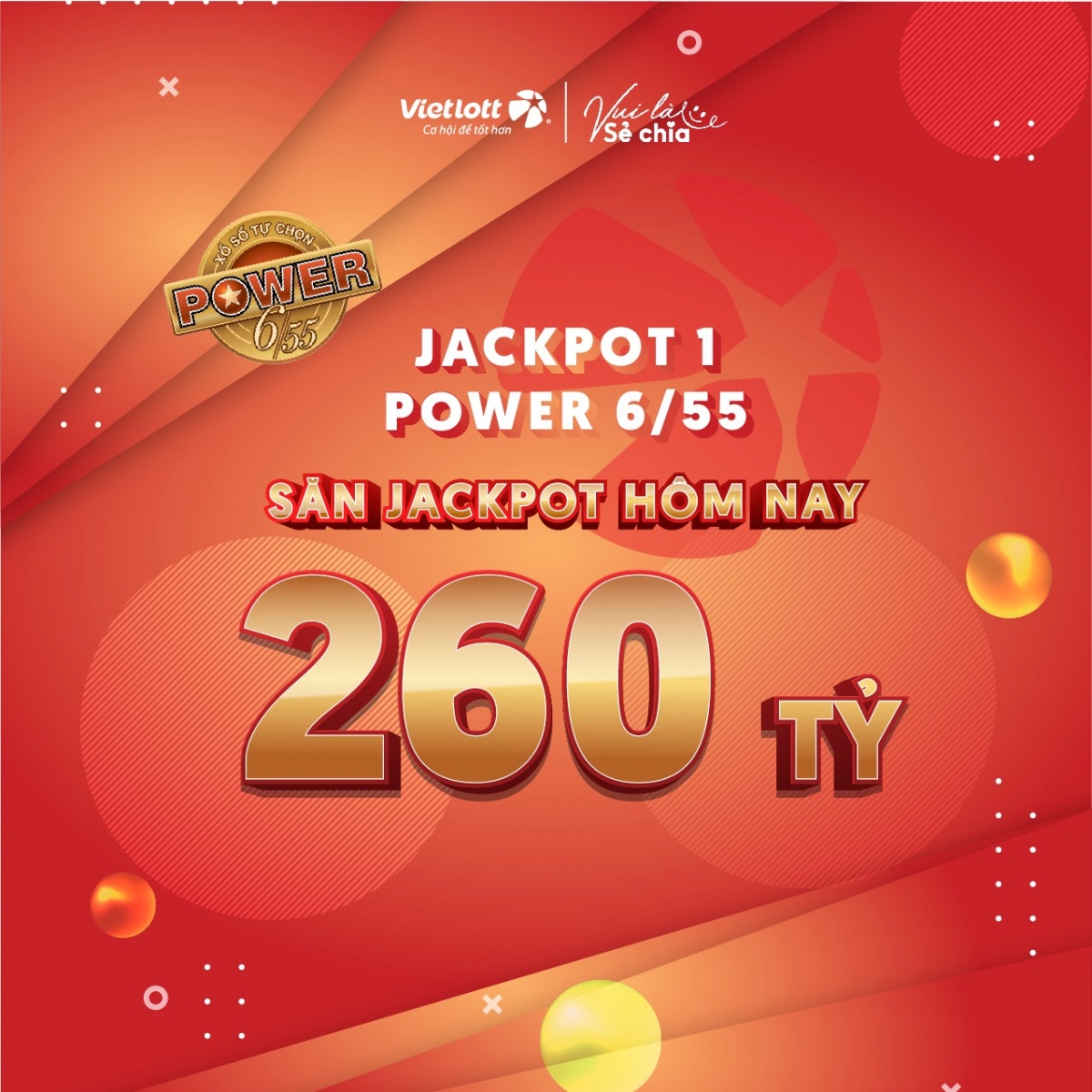 Vietlott chỉ ra cơ hội trúng thưởng 260 tỷ đồng, lớn chưa từng có trong lịch sử xổ số Việt Nam