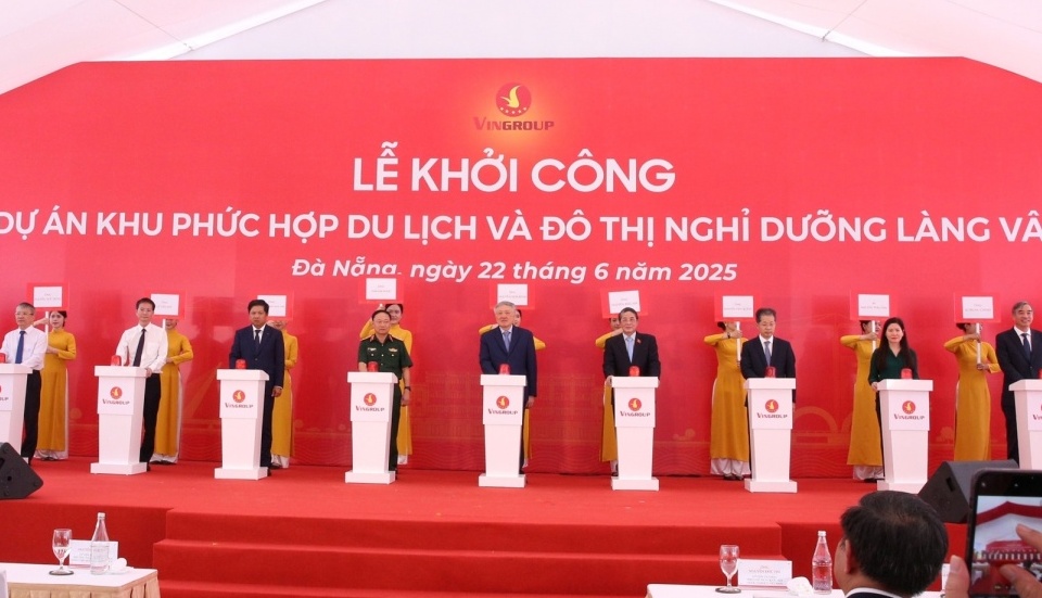 Vingroup chính thức khởi công siêu dự án 44.000 tỷ đồng tại thành phố đáng sống nhất Việt Nam