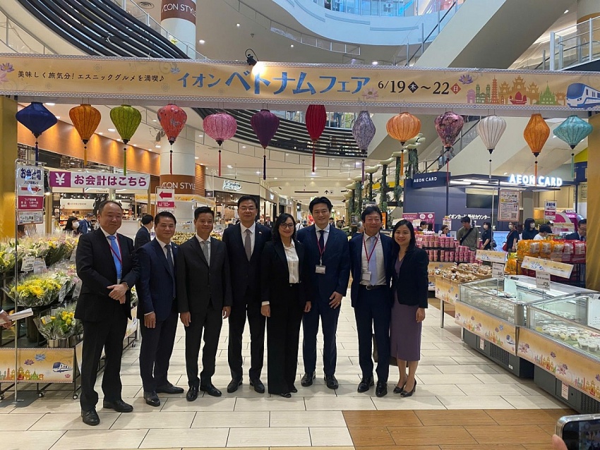 Bộ Công Thương bắt tay AEON thực hiện kế hoạch giúp hàng Việt Nam phủ sóng 4 thị trường lớn