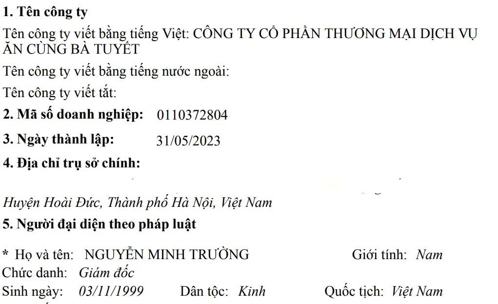 Bán chân gà thu hơn 100 tỷ, Bà Tuyết Diamond vẫn đưa ra thông báo xanh rờn khiến dân mạng dậy sóng