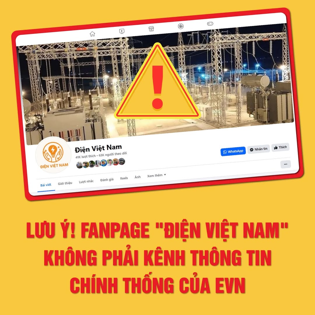 EVN tiếp tục phát cảnh báo quan trọng đến người dân