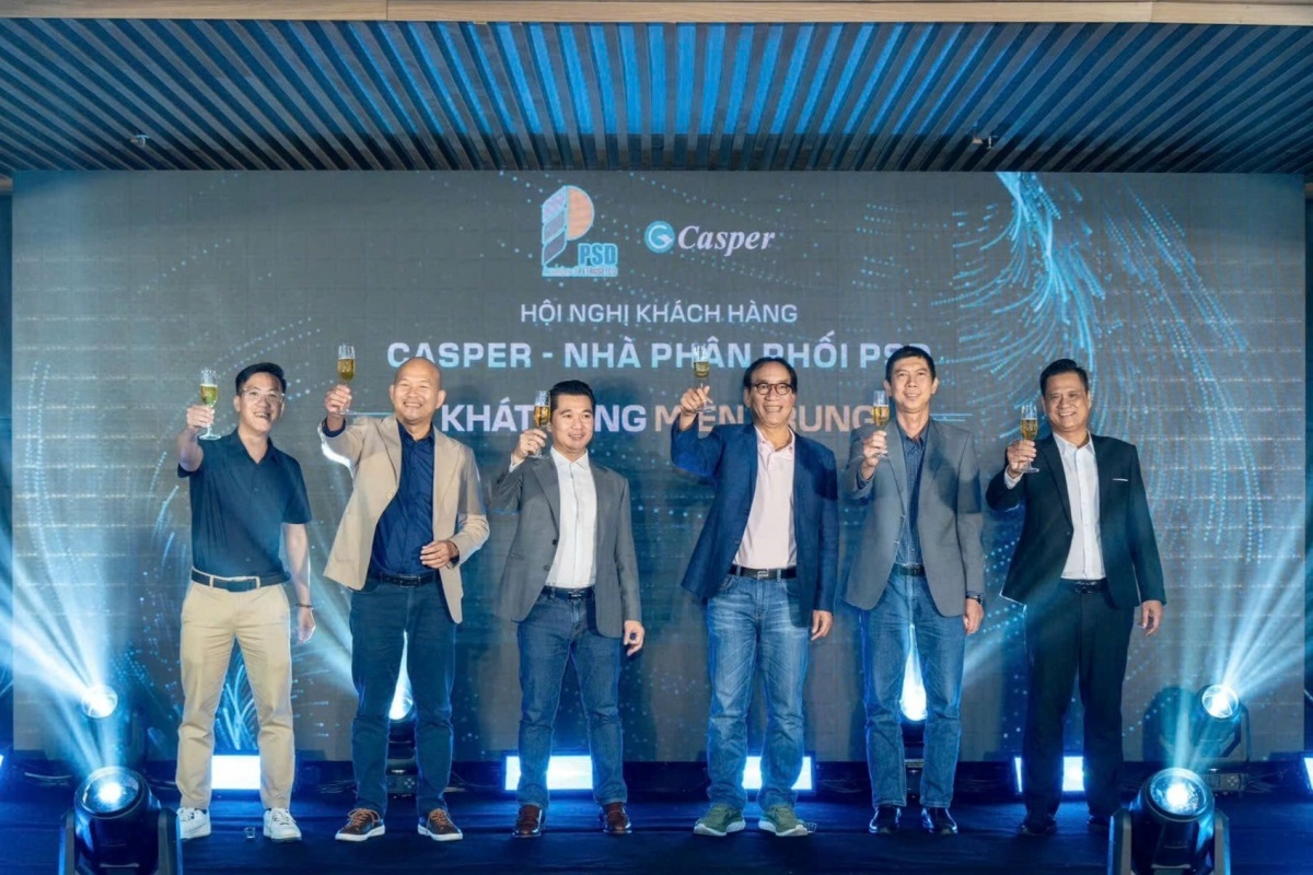 Petrosetco Distribution (PSD) chính thức trở thành Nhà Phân Phối của thương hiệu Casper tại Khu vực Miền Trung