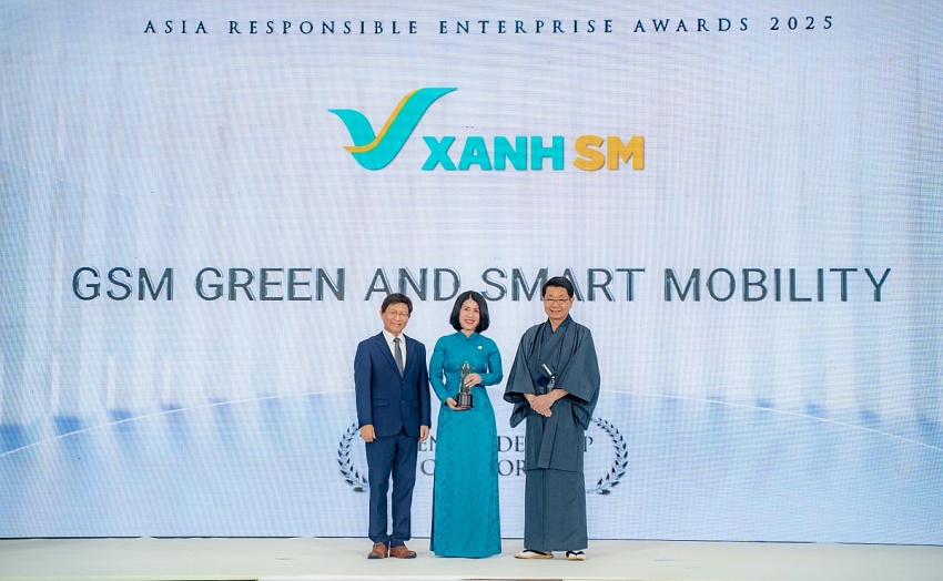 Xanh SM của tỷ phú Phạm Nhật Vượng vừa nhận giải thưởng danh giá hàng đầu châu Á