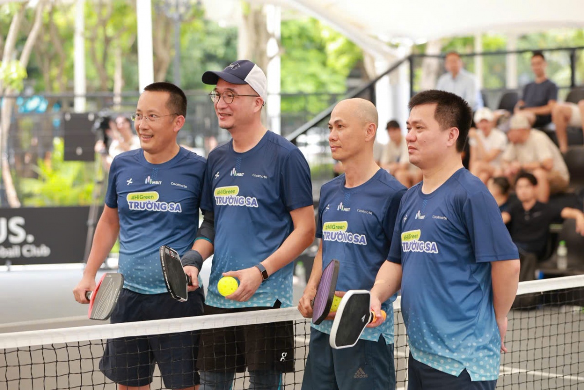 MBBank: 60 đối tác công nghệ tham gia Giải Pickleball gây quỹ trồng 1 triệu cây xanh tại Trường Sa