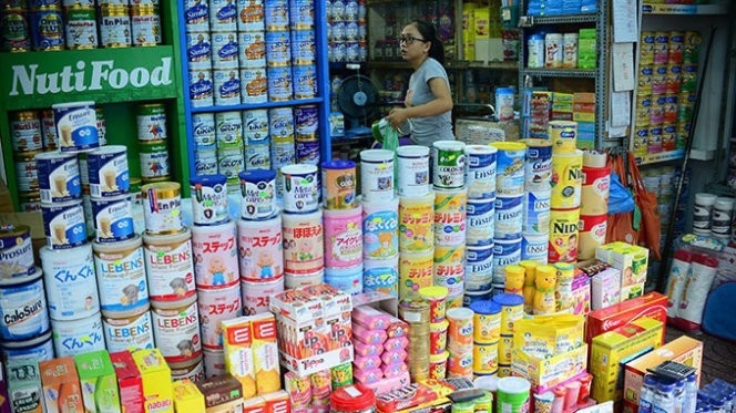 Việt Nam tự sản xuất được 50% lượng sữa tiêu dùng, đang nhập khẩu phần lớn từ một quốc gia