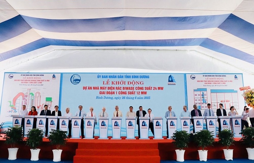 Chính thức khởi công nhà máy điện rác 1.150 tỷ đồng