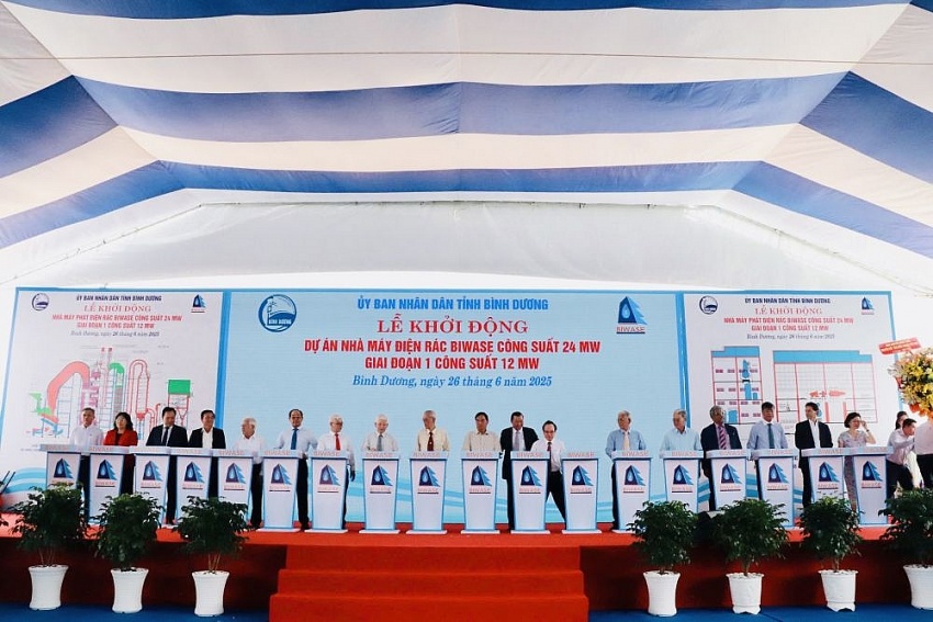 Chính thức khởi công nhà máy điện rác 1.150 tỷ đồng