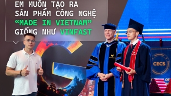 Chàng sinh viên VinUni vừa tốt nghiệp đã vào Google, quyết tâm làm ra công nghệ 'do người Việt làm chủ'
