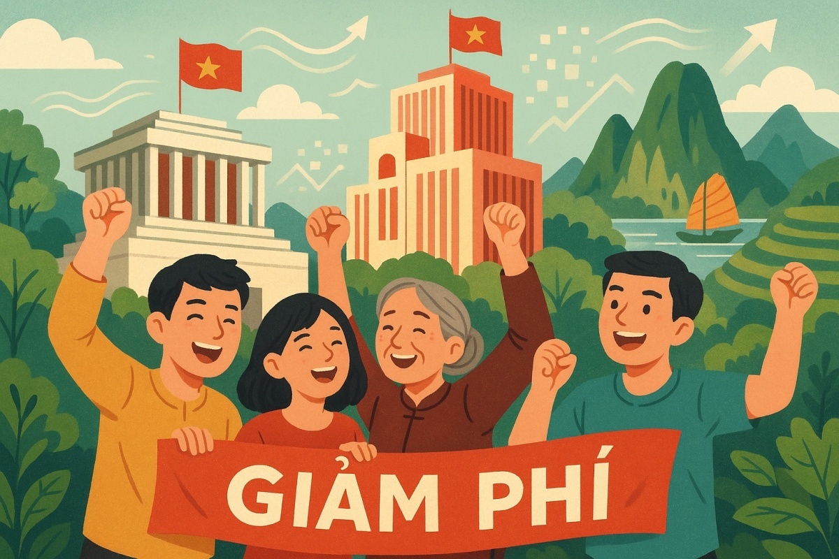 Từ ngày 'sắp xếp lại giang sơn', các loại phí sau sẽ được giảm 50%