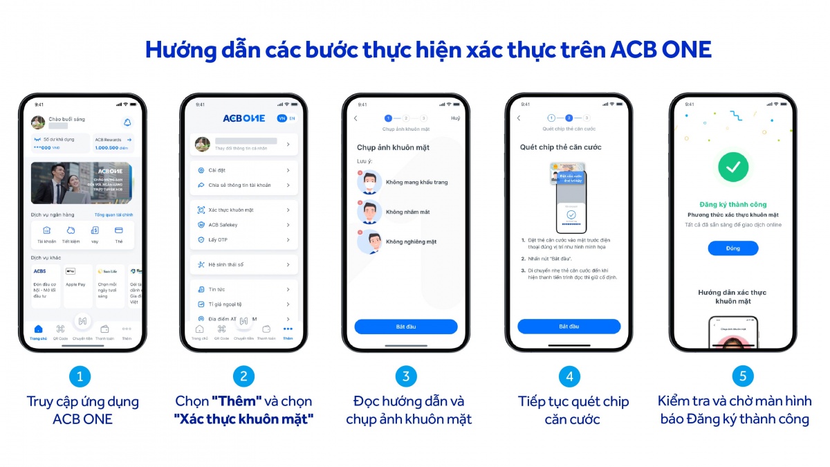 ACB tiếp tục thông báo tạm ngưng giao dịch chuyển/rút tiền với nhóm khách hàng sau