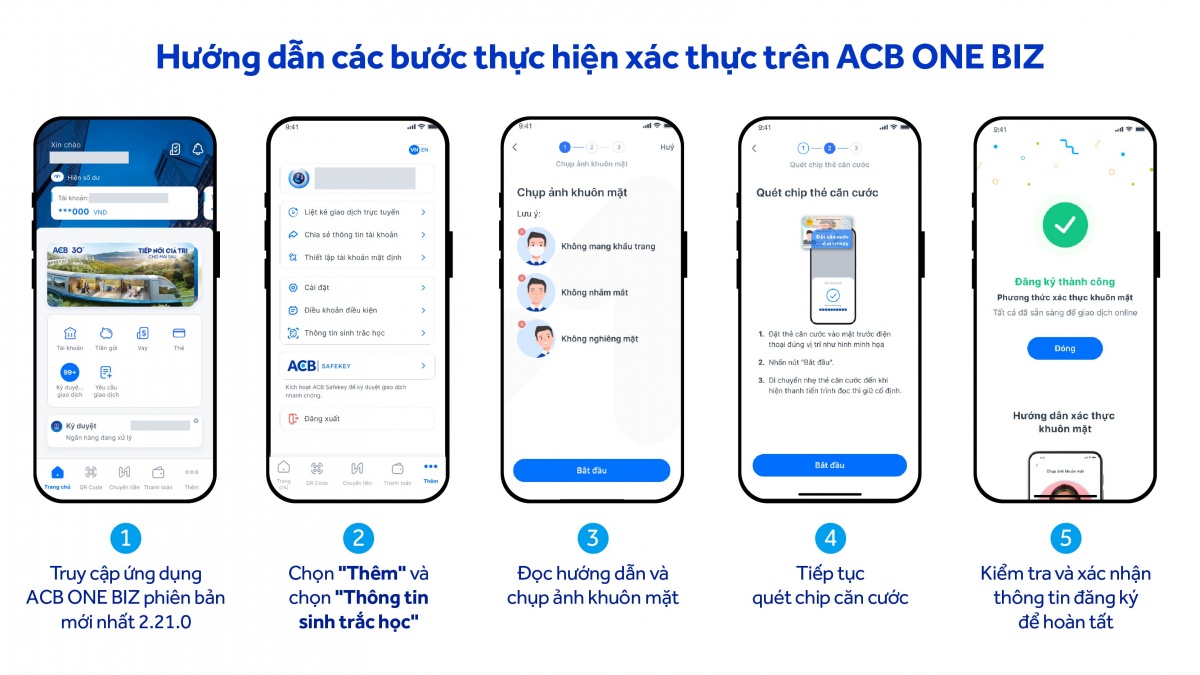 ACB tiếp tục thông báo tạm ngưng giao dịch chuyển/rút tiền với nhóm khách hàng sau