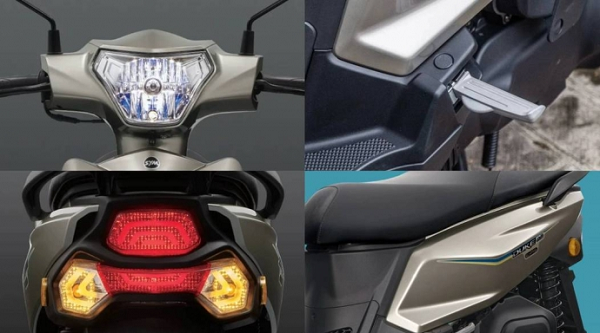 Mẫu xe máy chỉ 'ăn' xăng 1,6 lít/100 km: Thiết kế hiện đại, cốp rộng bất ngờ, giá bán ra sao?