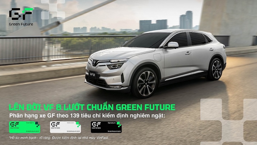 Green Future “tái sinh” VinFast VF 8 – Xe cũ chất lượng như mới, giá chỉ từ 700 triệu đồng