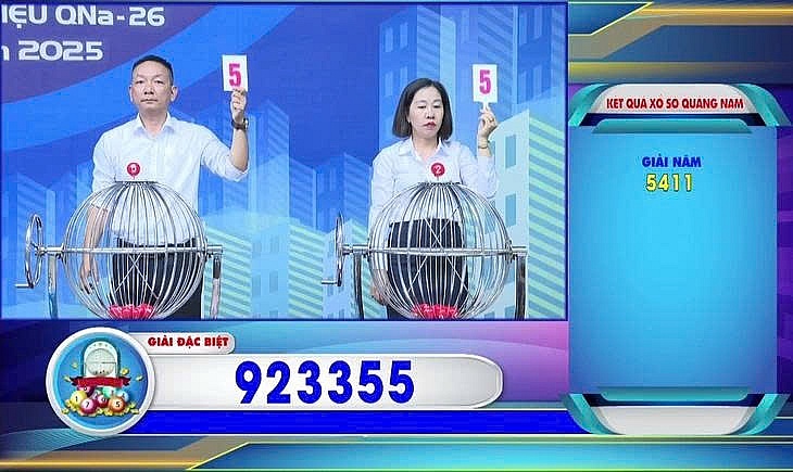 Hi hữu Xổ số Quảng Nam công bố 2 kết quả đặc biệt: Đâu là dãy số trúng thật?