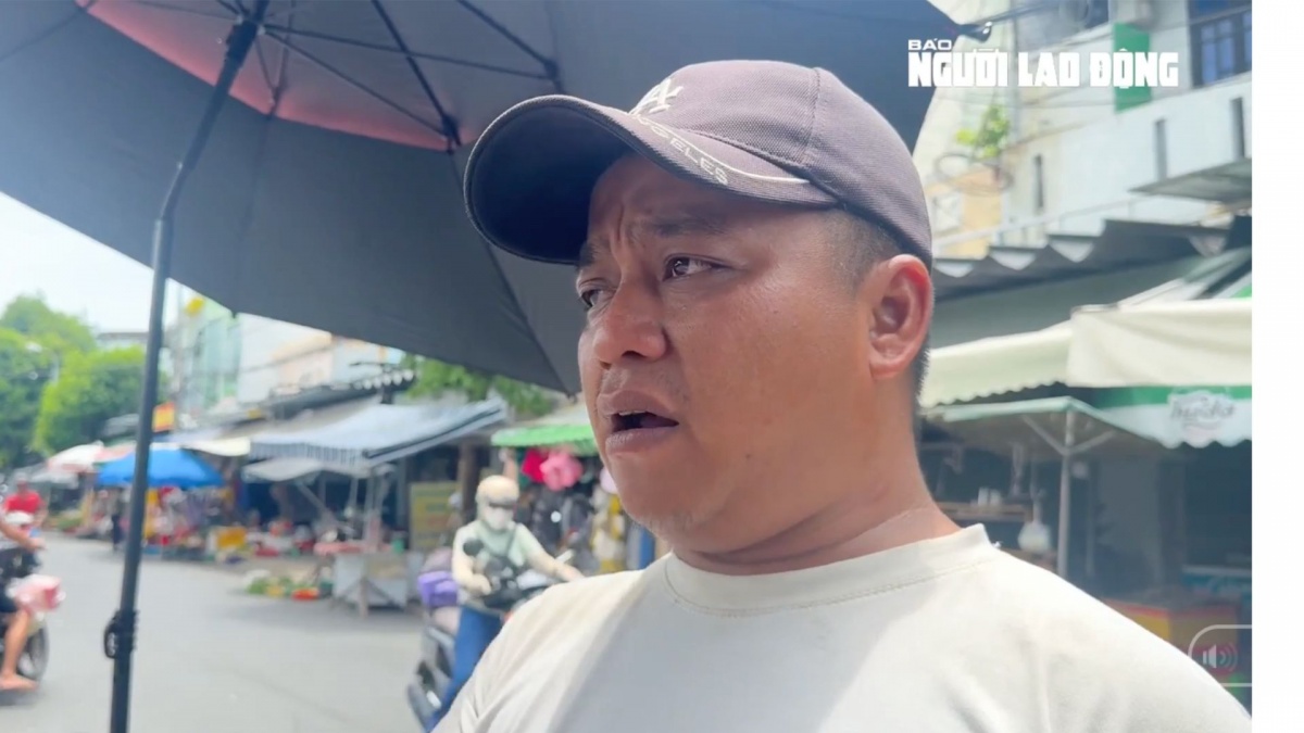 Cá 'nhuộm phẩm' ở Đà Nẵng, người bán giải thích là do được rửa bằng nước ngọt Sting