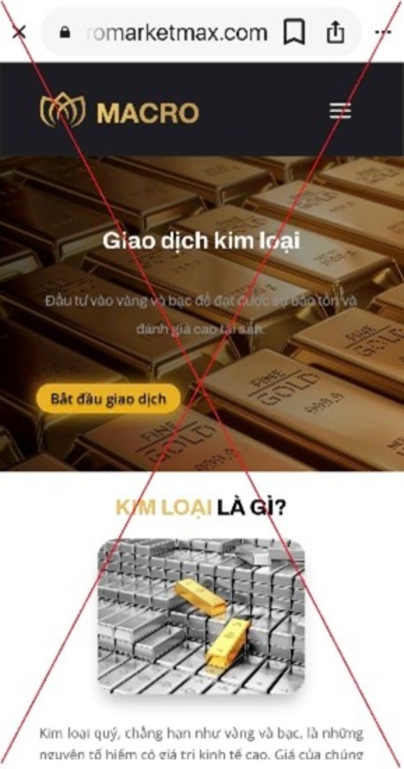 Nạp 153 triệu, rút được 2,5 triệu tiền lãi: Chị L. tiếp tục ‘đổ’ thêm 300 triệu vào sàn vàng rồi phải trình báo công an