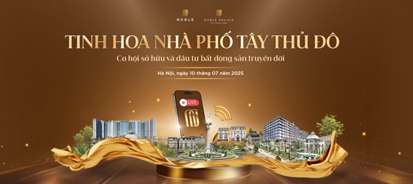 Khởi động chuỗi livestream NobleLive cùng hành trình kết nối giá trị thật cho người dùng