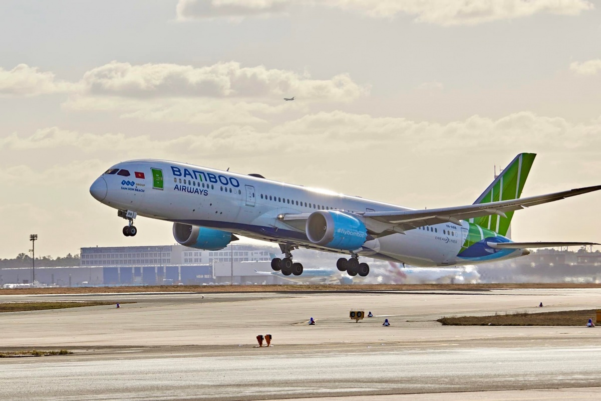 Bamboo Airways trở thành hãng bay đúng giờ nhất Việt Nam
