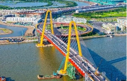 Cận cảnh cầu Hoàng Gia trước 'giờ G': Biểu tượng mới 'vẽ lại' trung tâm Hải Phòng sau sáp nhập