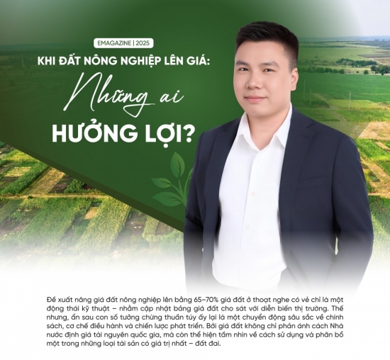 Khi đất nông nghiệp lên giá: Những ai hưởng lợi?