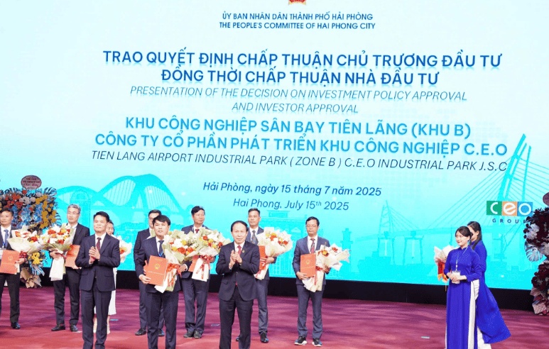 Hải Phòng trao ‘đất vàng’ gần sân bay cho CEO làm khu công nghiệp gần 2.800 tỷ đồng