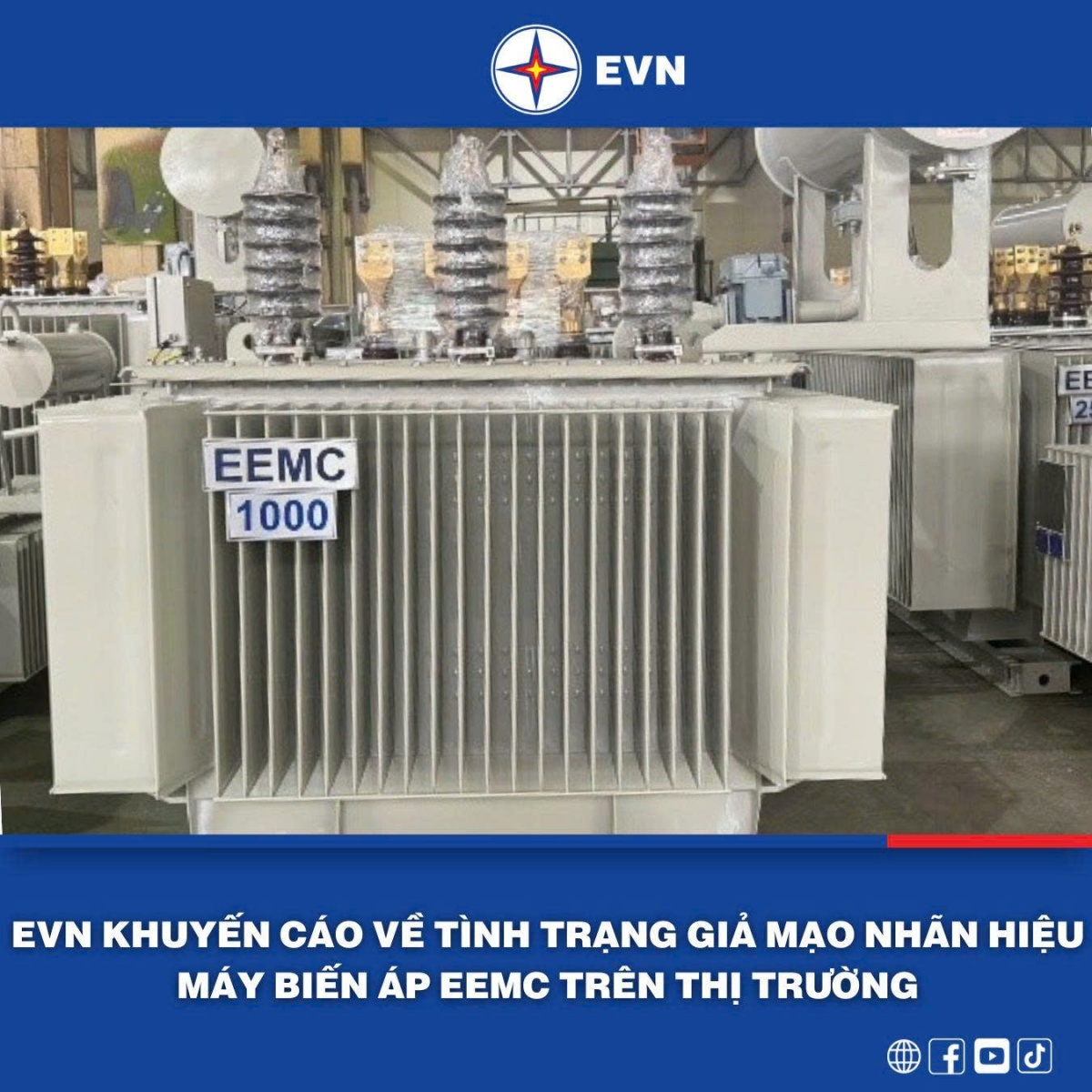 EVN phát cảnh báo khẩn về một sản phẩm đến khách hàng và các doanh nghiệp