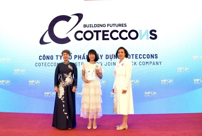 Coteccons năm thứ 3 liên tiếp nằm trong danh sách Top 50 doanh nghiệp phát triển bền vững