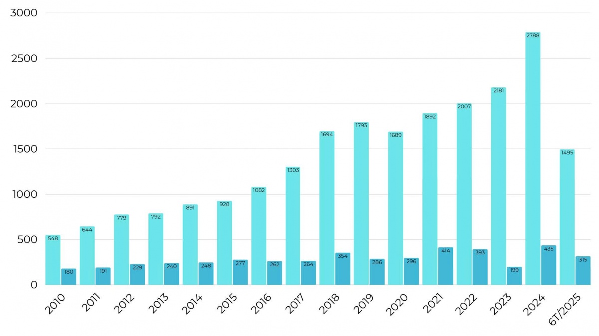 Viconship (VSC) tăng tốc nửa đầu 2025: Doanh thu, lợi nhuận cùng lập đỉnh mới