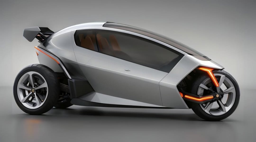 Siêu phẩm xe máy điện có khoang kín như ô tô, chạy 225 km một lần sạc, thách thức cả Tesla