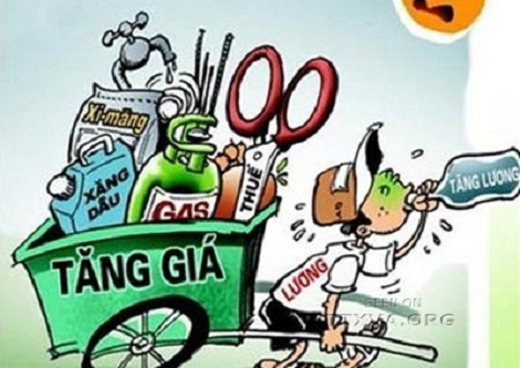 Lương tăng không theo kịp giá thì người lao động chỉ ‘cầm tiền cho đẹp’