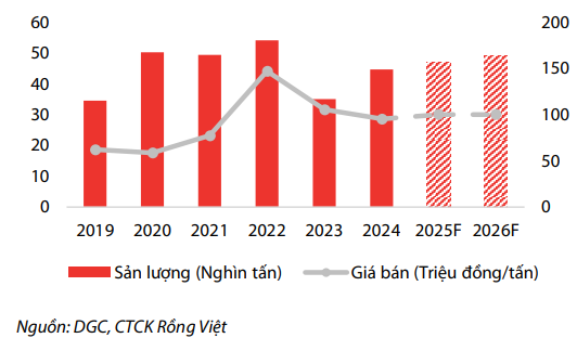 Mặt hàng chủ lực gánh thêm chi phí từ năm 2026, Hóa chất Đức Giang (DGC) đối mặt với nguy cơ giảm lợi nhuận