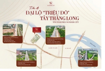 Lộ diện toạ độ “hưởng lợi kép” khi đại lộ Tây Thăng Long hoàn thiện