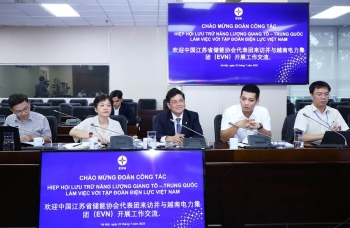 EVN làm việc với ông lớn năng lượng Trung Quốc, tìm lời giải cho bài toán lưu trữ điện