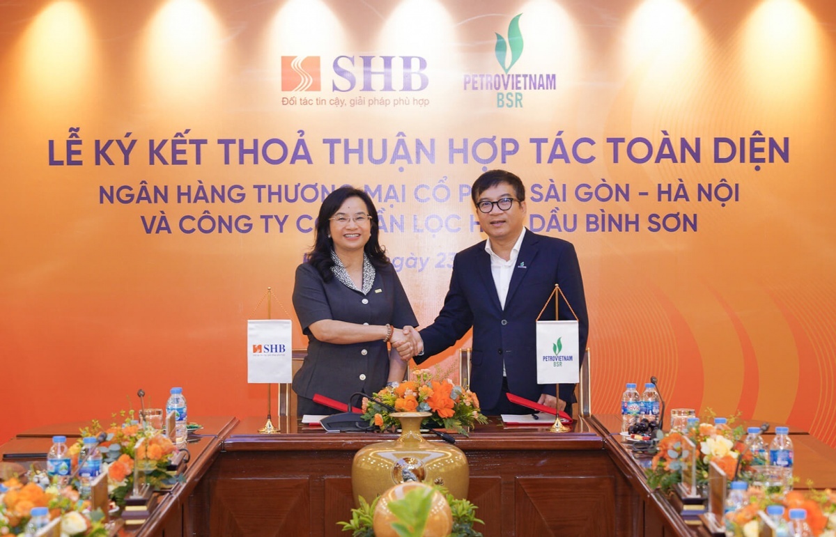 SHB 'bắt tay' chiến lược với CTCP Lọc hóa dầu Bình Sơn