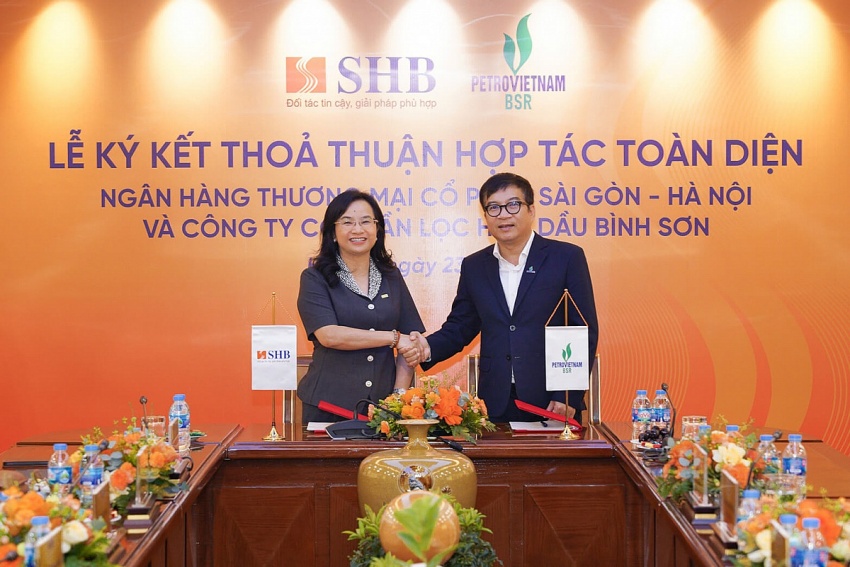 SHB 'bắt tay' chiến lược với CTCP Lọc hóa dầu Bình Sơn