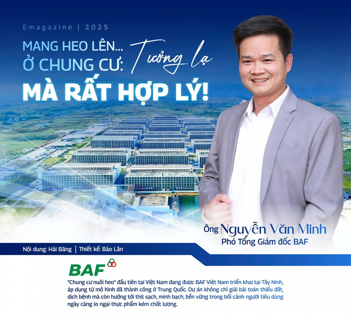 Mang heo lên... ở chung cư: Tưởng lạ mà rất hợp lý!