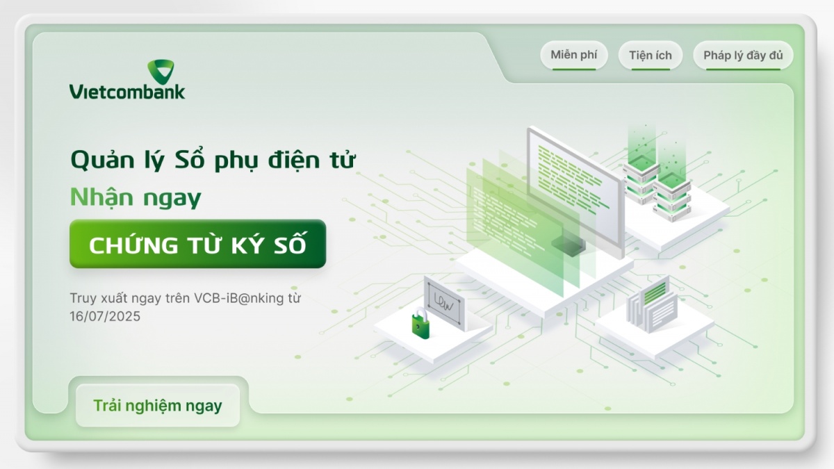 Vietcombank (VCB) ra mắt tính năng cực tiện lợi cho khách hàng