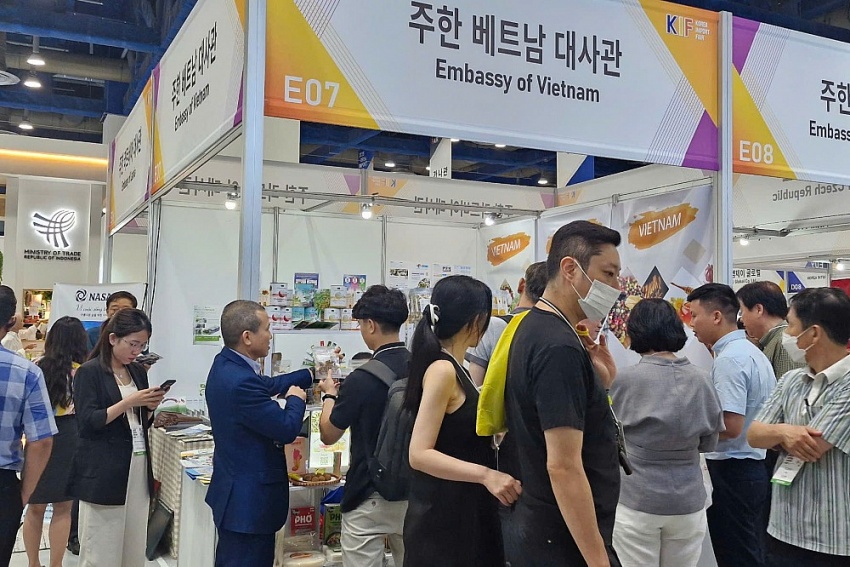17 doanh nghiệp Việt Nam đặt mục tiêu mở rộng kênh phân phối tại Hàn Quốc