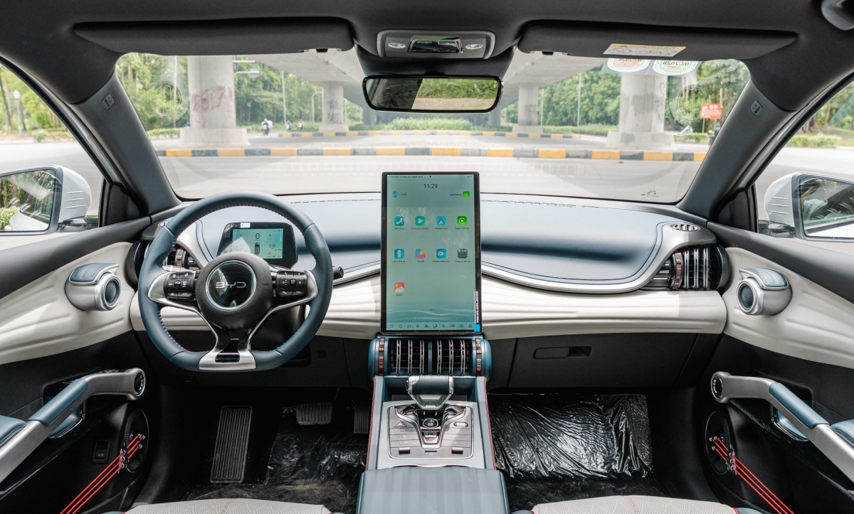 Mẫu SUV điện của BYD giá chỉ 766 triệu: Pin công nghệ không lo cháy nổ, thiết kế trẻ trung, nội thất ‘phòng gym’