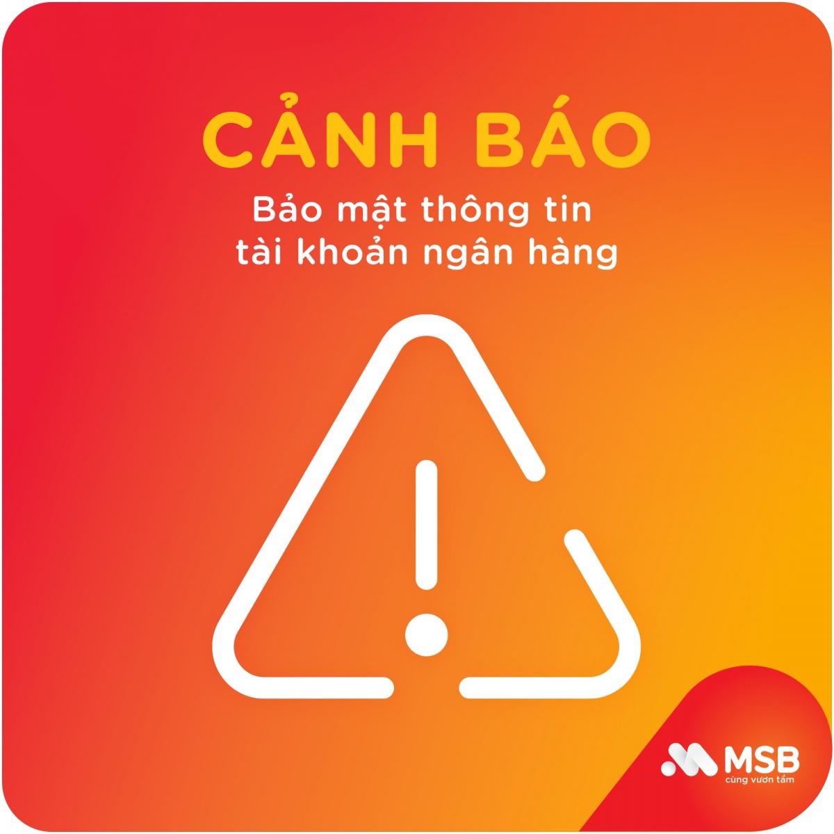 Tuyệt đối không lưu những thông tin này trên ứng dụng ngân hàng hoặc ghi chú trong điện thoại