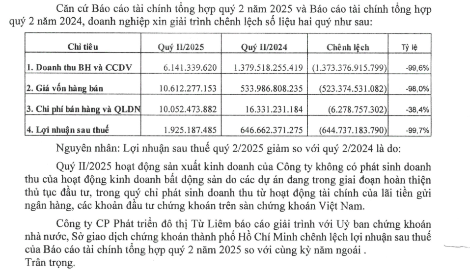 Một doanh nghiệp bất động sản 'bốc hơi' 99% lợi nhuận, đem hàng trăm tỷ đổ vào cổ phiếu TCH, PAN, VAB,...