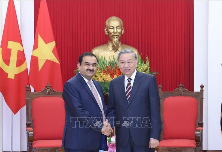 Tập đoàn năng lượng lớn nhất Ấn Độ cam kết đầu tư 10 tỷ USD vào Việt Nam