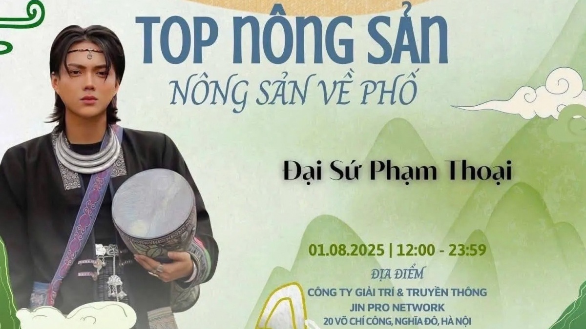 Phạm Thoại nhận làm 'đại sứ nông sản', Bộ Công Thương nói gì?