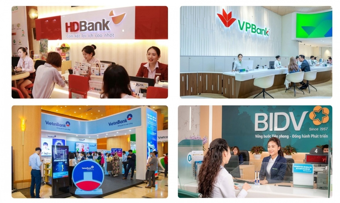 Top 10 ngân hàng báo lãi cao nhất 6 tháng đầu năm 2025: VietinBank vươn lên Top 2, HDBank tăng tốc vượt trội