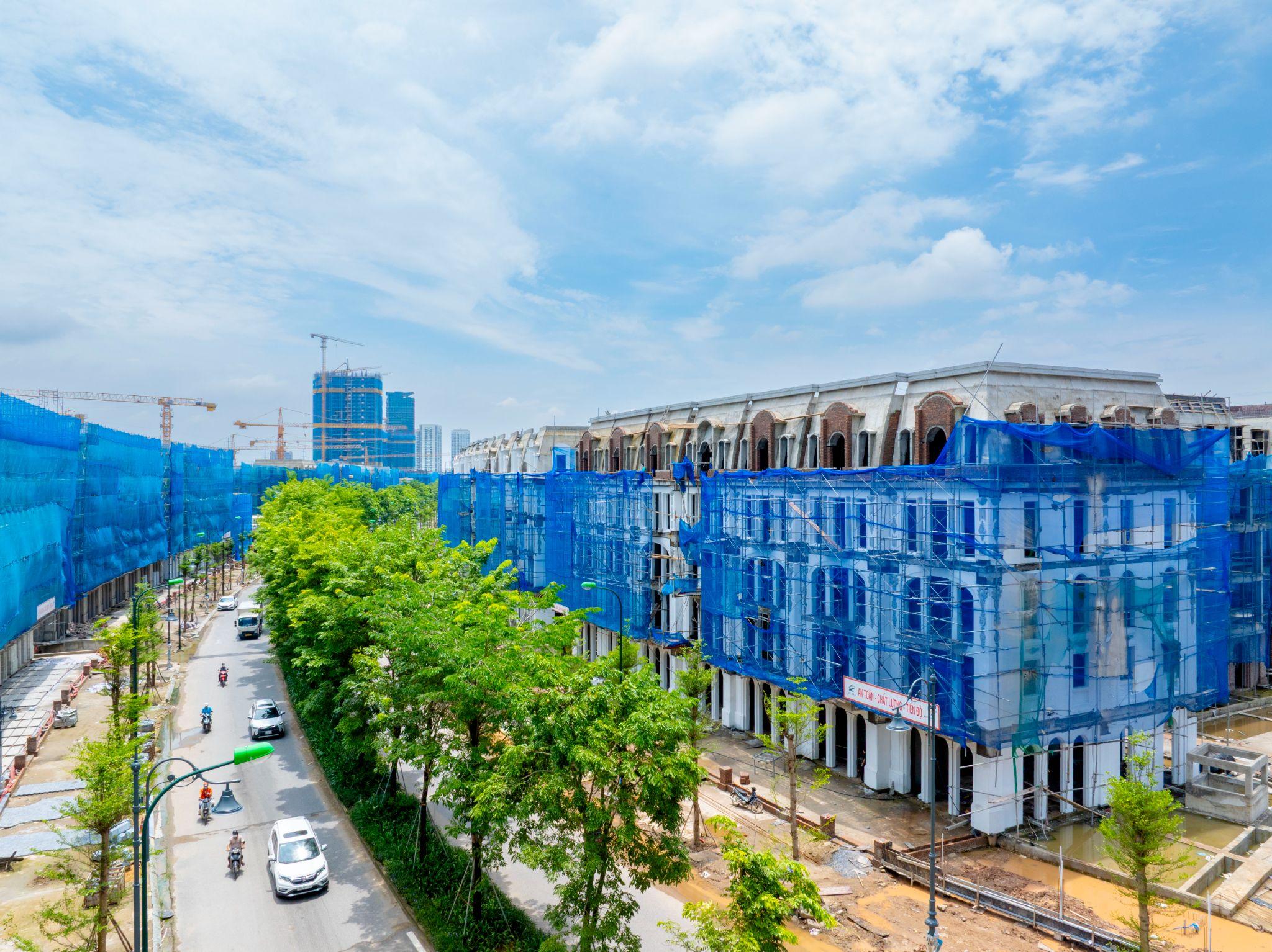 Cận cảnh tiến độ các dự án trọng điểm dòng thấp tầng Noble Palace của Sunshine Group- Ảnh 2.