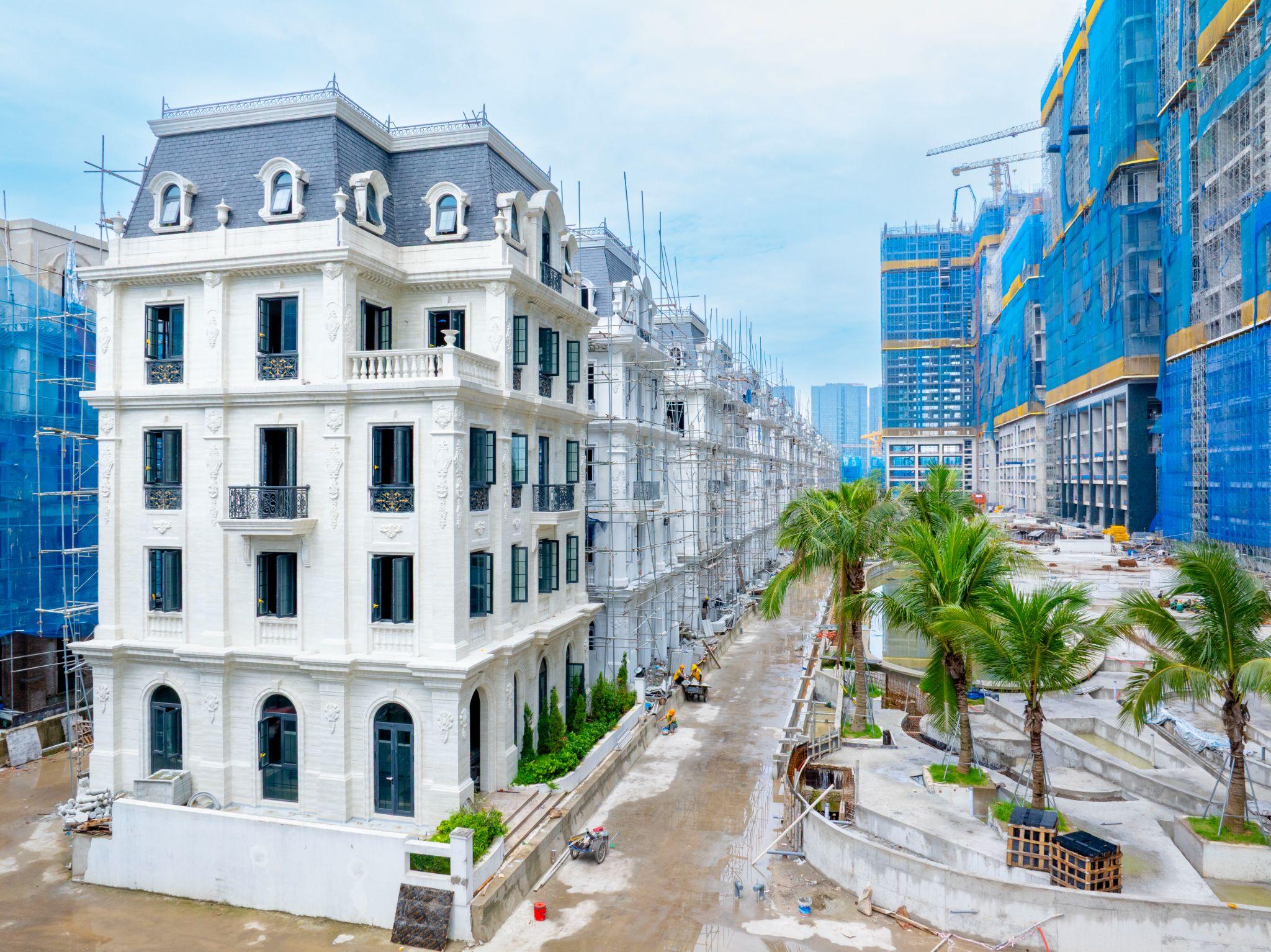 Cận cảnh tiến độ các dự án trọng điểm dòng thấp tầng Noble Palace của Sunshine Group- Ảnh 1.