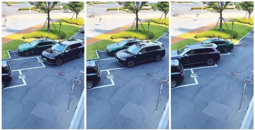 Tận mắt xem nữ tài xế phẩy tay, SUV triệu đô tự 'vào chuồng' như phim viễn tưởng