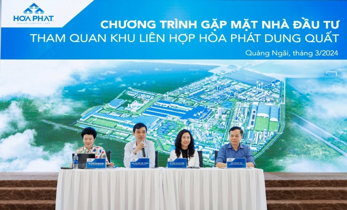 Hòa Phát (HPG) vừa rót 1 tỷ USD vào Dung Quất, 3 tuần nữa khởi công nhà máy thép ray cao tốc